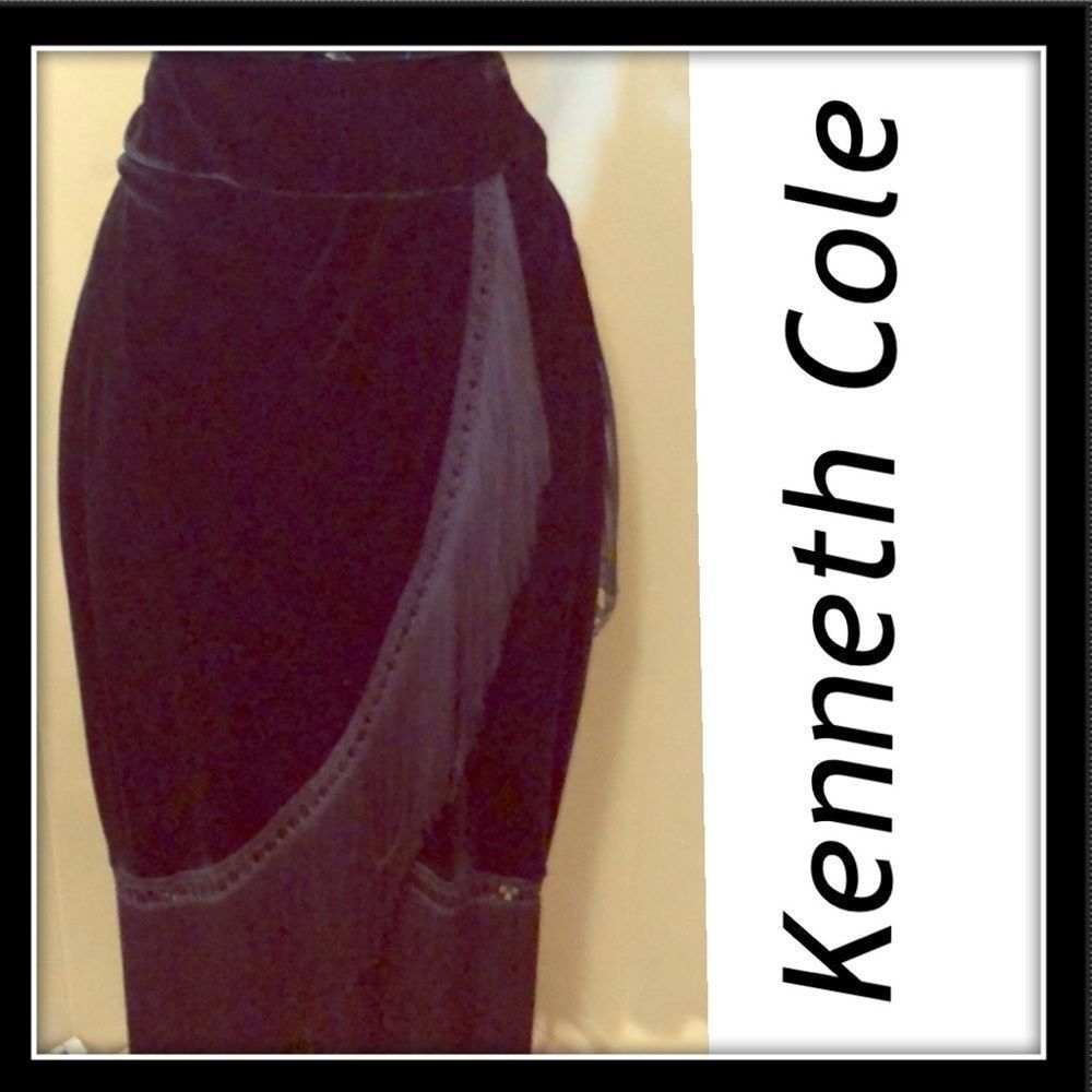 Kenneth Cole Velvet Skirt